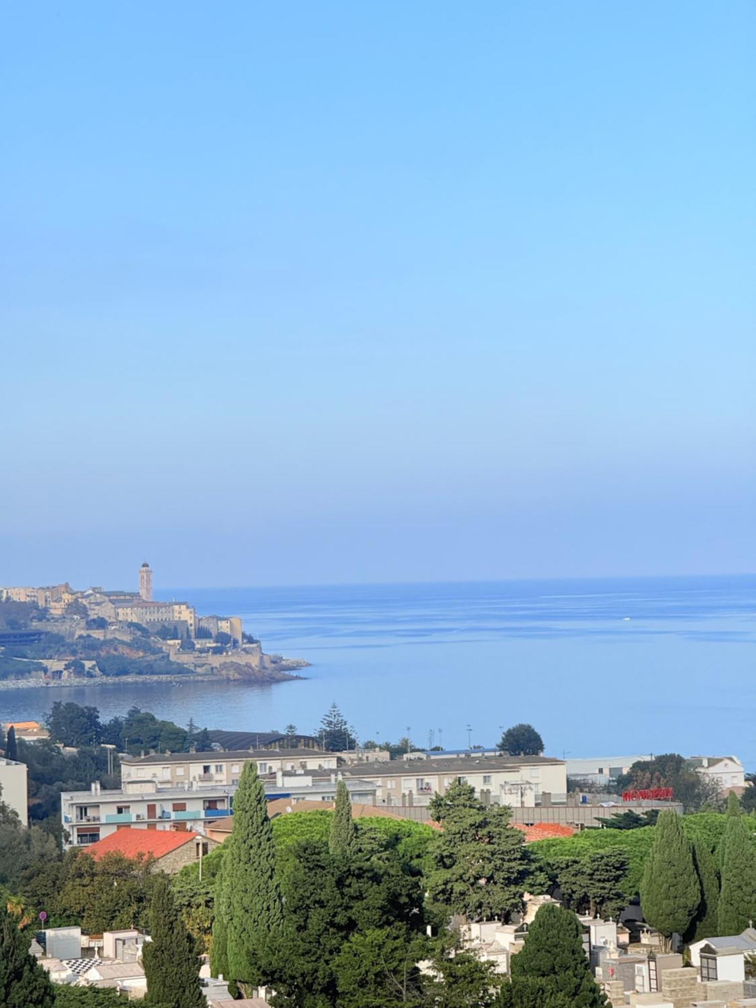 Bastia Vue Mer Et Montagne Extérieur photo
